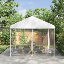 Rede mosquiteira para gazebo 220 mesh branco 3,6 x 3 x 2 cm