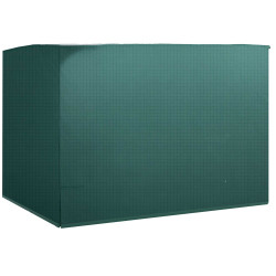 Capa de Proteção para Baloiço de Jardim, Capa Impermeável com Fecho, 215x155x150 cm, Verde