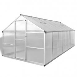 vidaXL Estufa reforçada com alumínio 10,53 m² - Imagen 3