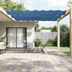 Toldo vertical 60x1000 cm tecido oxford azul