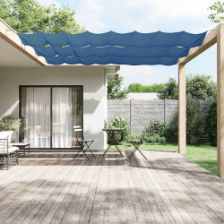Toldo vertical 140x1200 cm tecido oxford azul