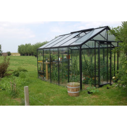 Estufa de Vidro Draco Black – 11,35 m²
