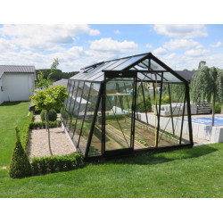 Estufa de Vidro Mercury Black – 13,62 m²