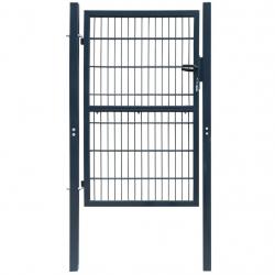 2 D portão cerca (simples), antracite cinzento 106 x 190 cm - Imagen 1
