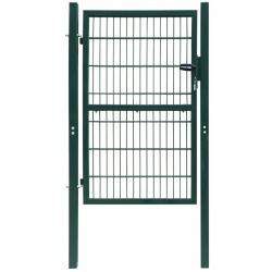 2 D portão de cerca (simples), verde 106 x 170 cm - Imagen 1